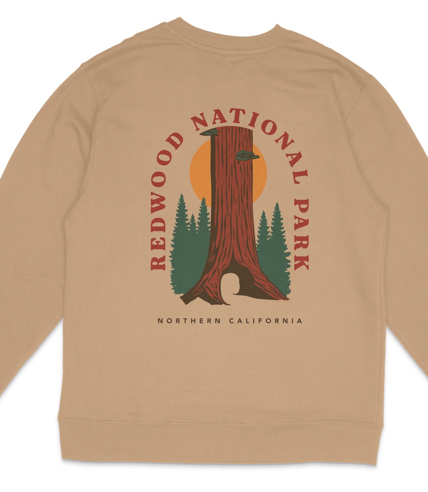 Redwood National Park Midweight Crewneck Sweatshirt