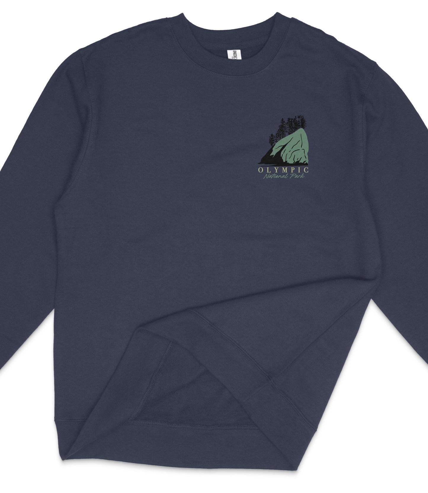 Olympic National Park Midweight Crewneck Sweatshirt