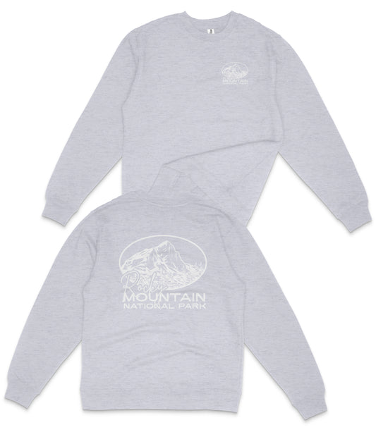Rocky Mountain National Park Midweight Crewneck Sweatshirt