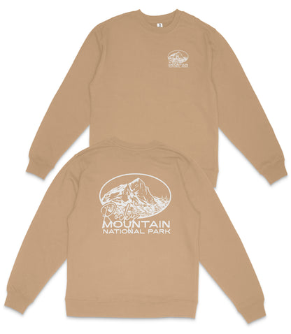 Rocky Mountain National Park Midweight Crewneck Sweatshirt