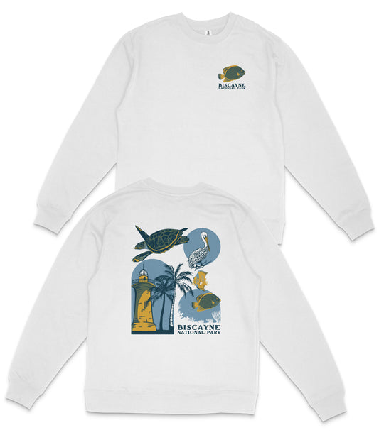 Biscayne National Park Midweight Crewneck Sweatshirt