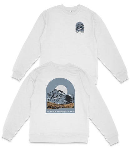 Glacier National Park Midweight Crewneck Sweatshirt