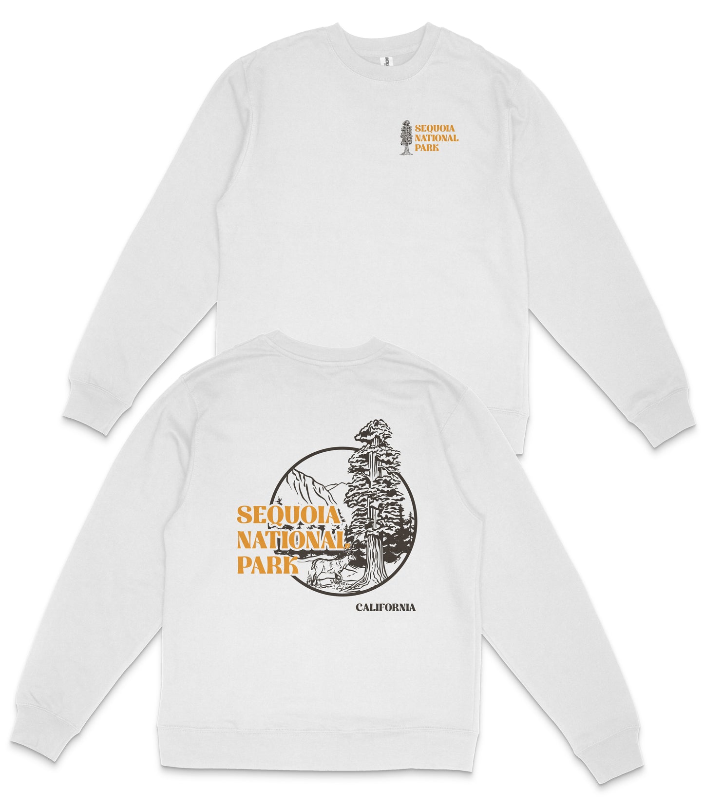 Sequoia National Park Midweight Crewneck Sweatshirt