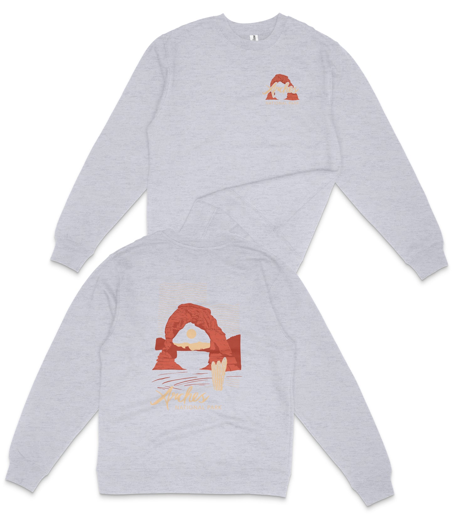 Arches National Park Midweight Crewneck Sweatshirt