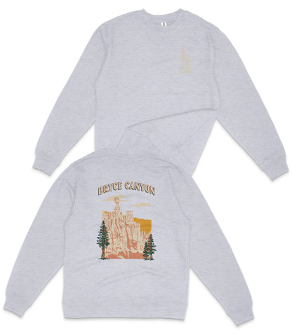 Bryce Canyon National Park Midweight Crewneck Sweatshirt