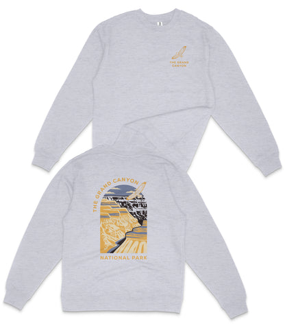 The Grand Canyon National Park Midweight Crewneck Sweatshirt