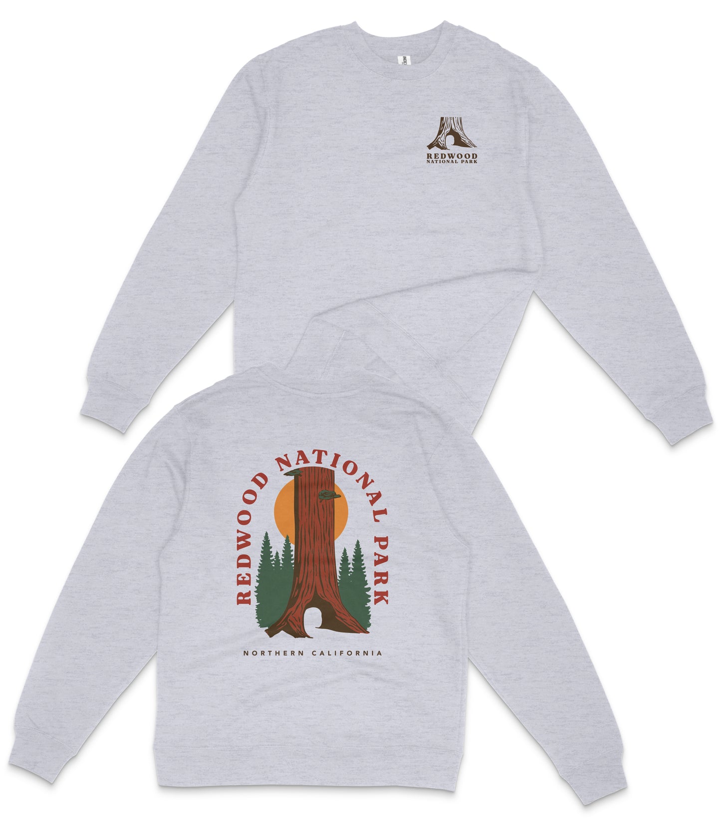 Redwood National Park Midweight Crewneck Sweatshirt