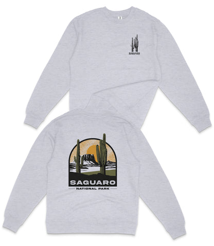 Saguaro National Park Midweight Crewneck Sweatshirt