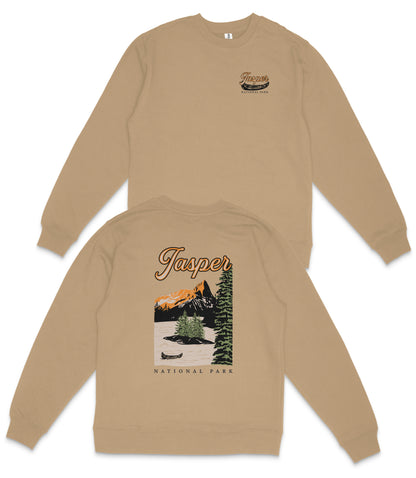 Jasper National Park Midweight Crewneck Sweatshirt