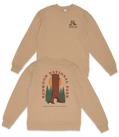 Redwood National Park Midweight Crewneck Sweatshirt