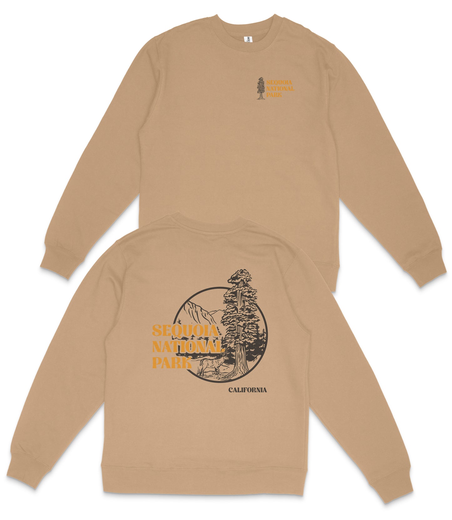 Sequoia National Park Midweight Crewneck Sweatshirt