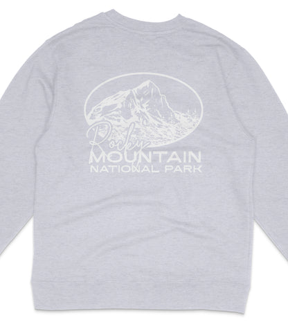 Rocky Mountain National Park Midweight Crewneck Sweatshirt