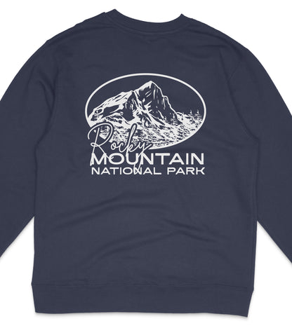 Rocky Mountain National Park Midweight Crewneck Sweatshirt