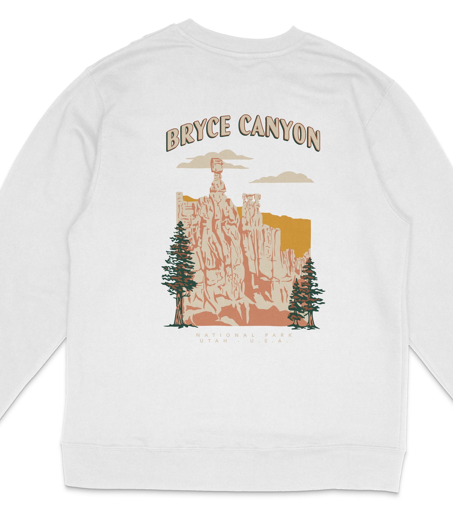 Bryce Canyon National Park Midweight Crewneck Sweatshirt
