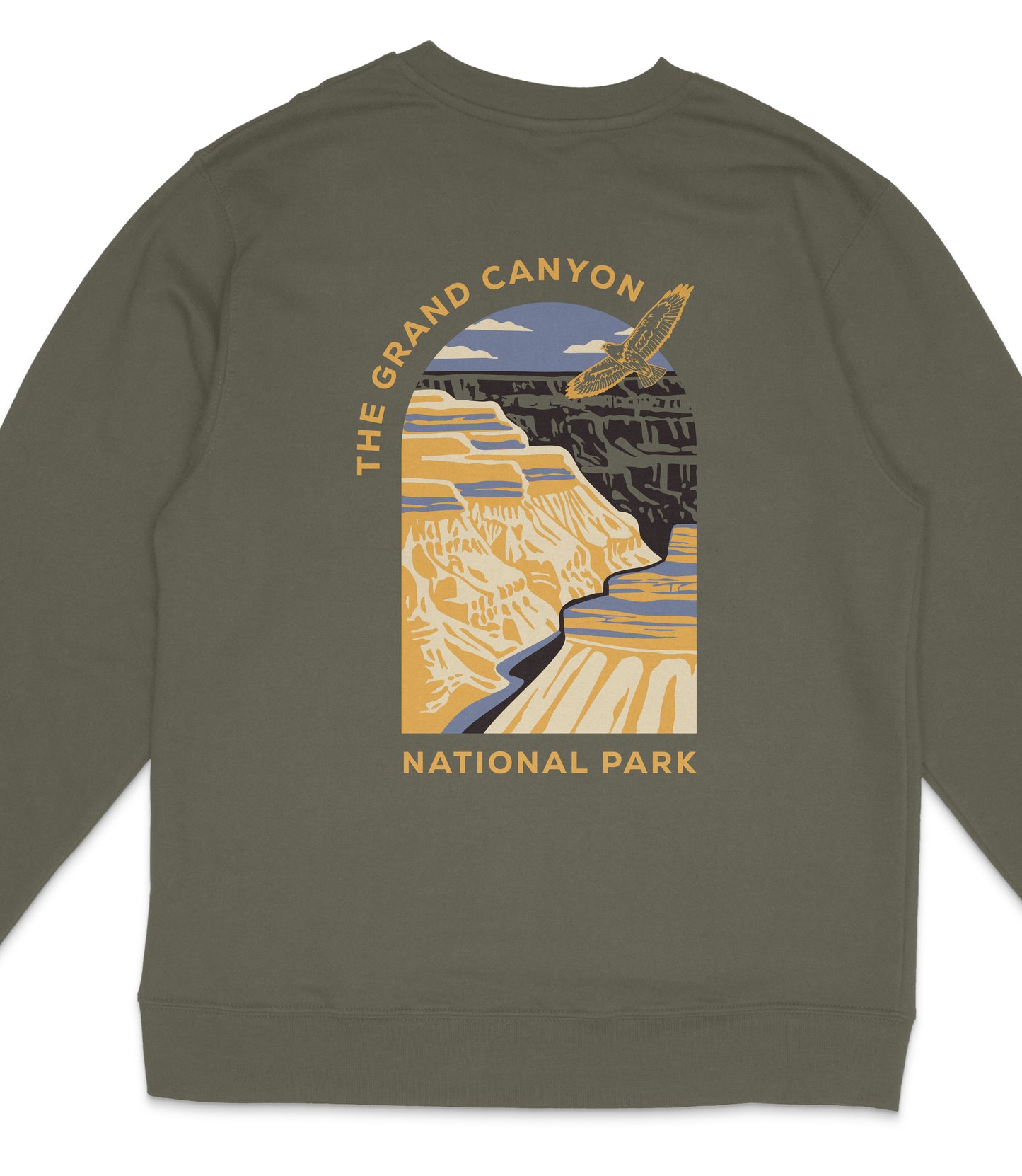 The Grand Canyon National Park Midweight Crewneck Sweatshirt