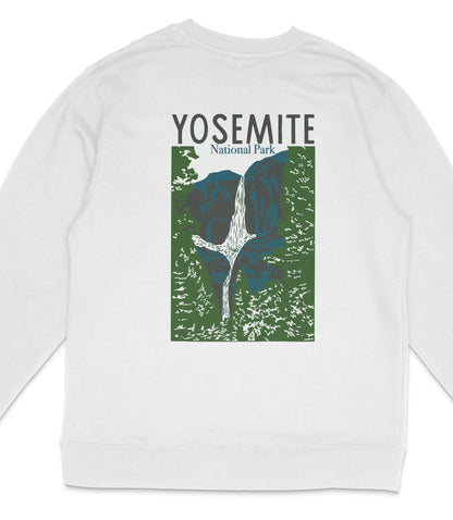 Yosemite National Park Midweight Crewneck Sweatshirt