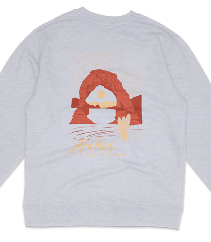 Arches National Park Midweight Crewneck Sweatshirt