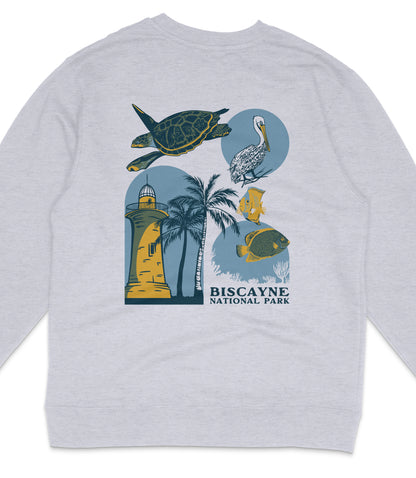 Biscayne National Park Midweight Crewneck Sweatshirt