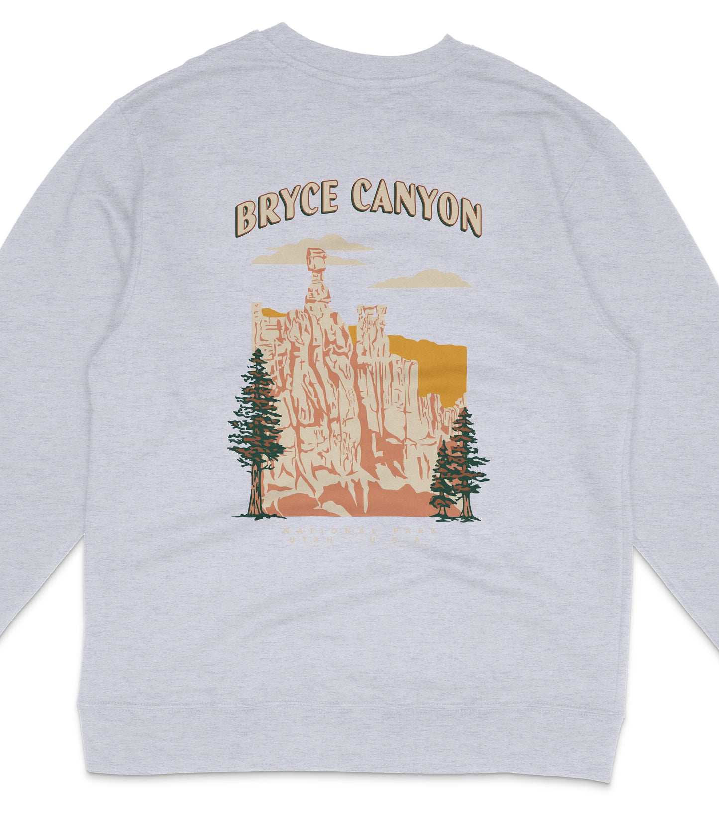 Bryce Canyon National Park Midweight Crewneck Sweatshirt