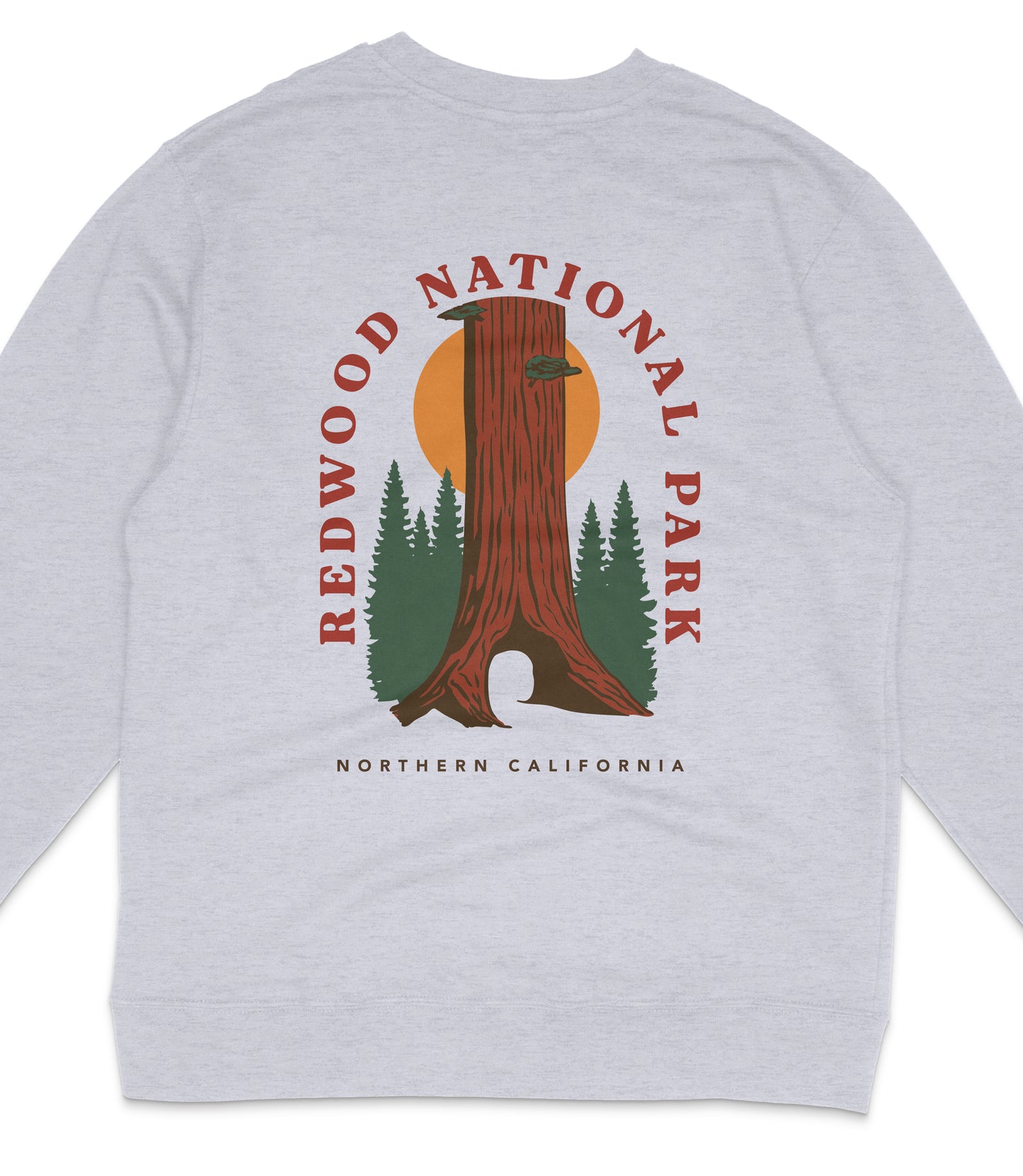 Redwood National Park Midweight Crewneck Sweatshirt