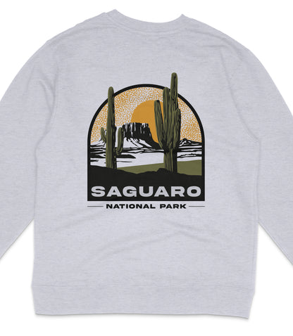 Saguaro National Park Midweight Crewneck Sweatshirt
