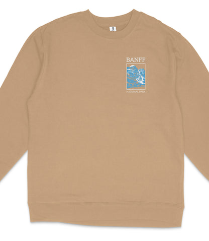 Banff National Park Midweight Crewneck Sweatshirt