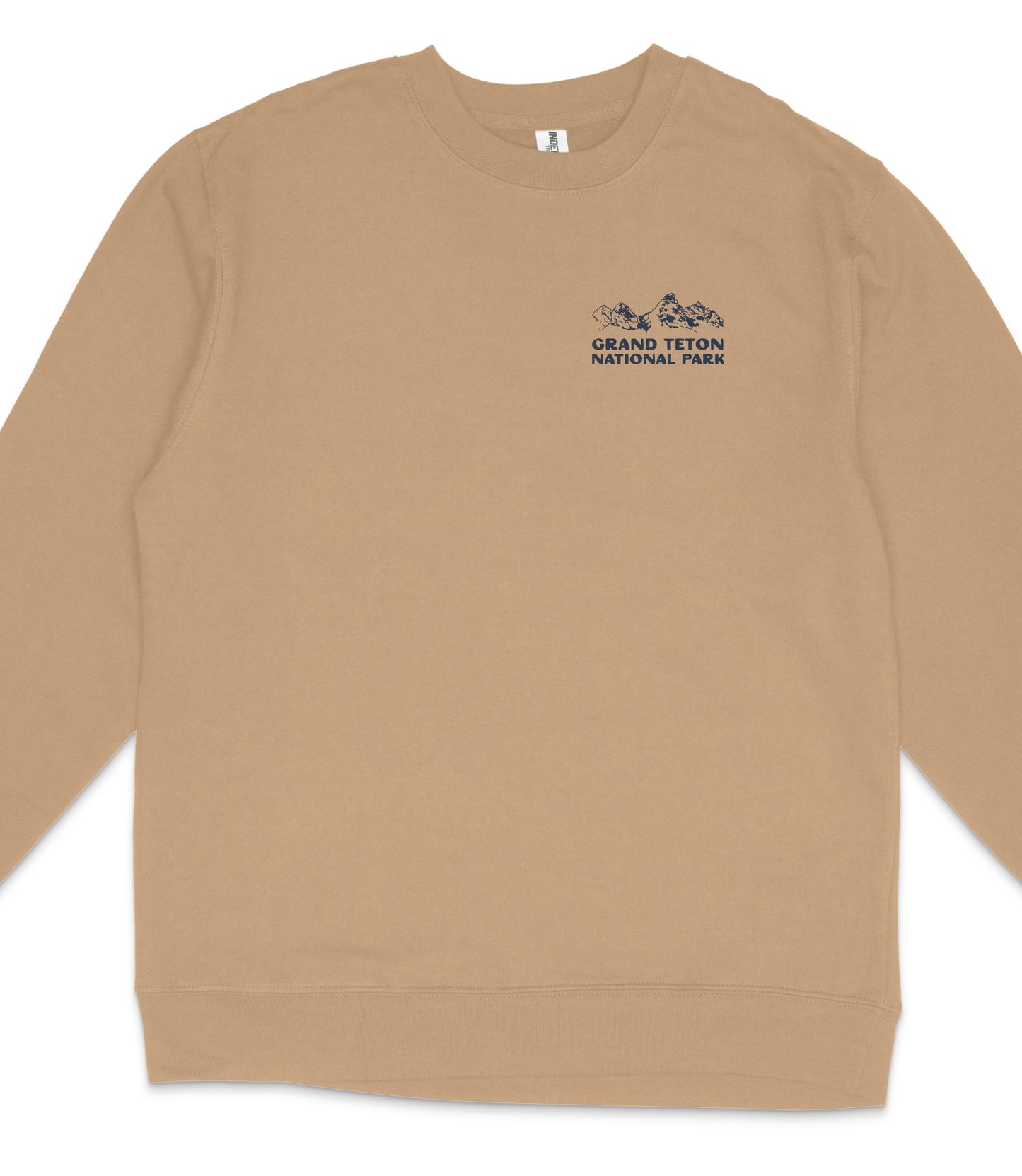 Grand Teton National Park Midweight Crewneck Sweatshirt