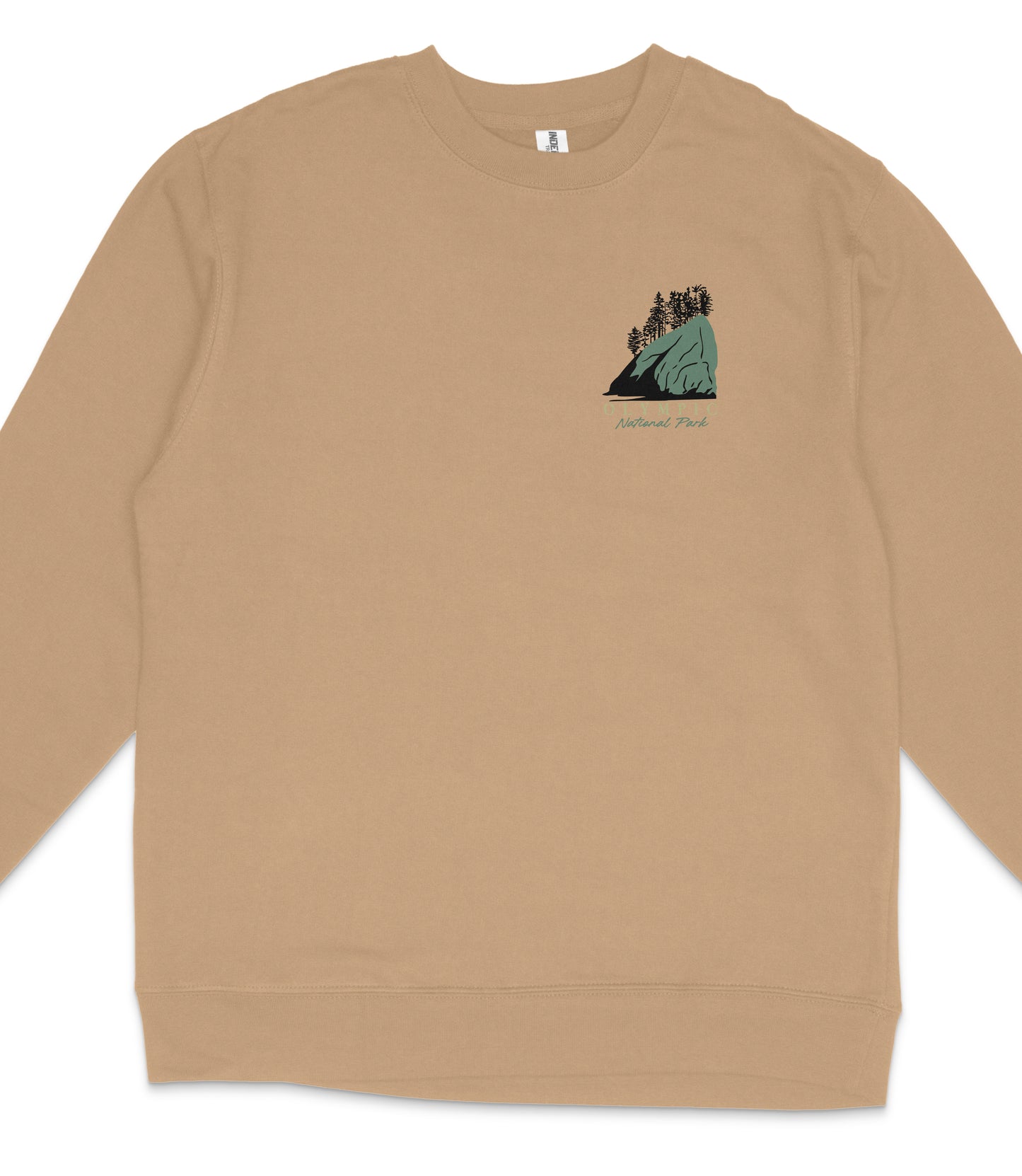 Olympic National Park Midweight Crewneck Sweatshirt