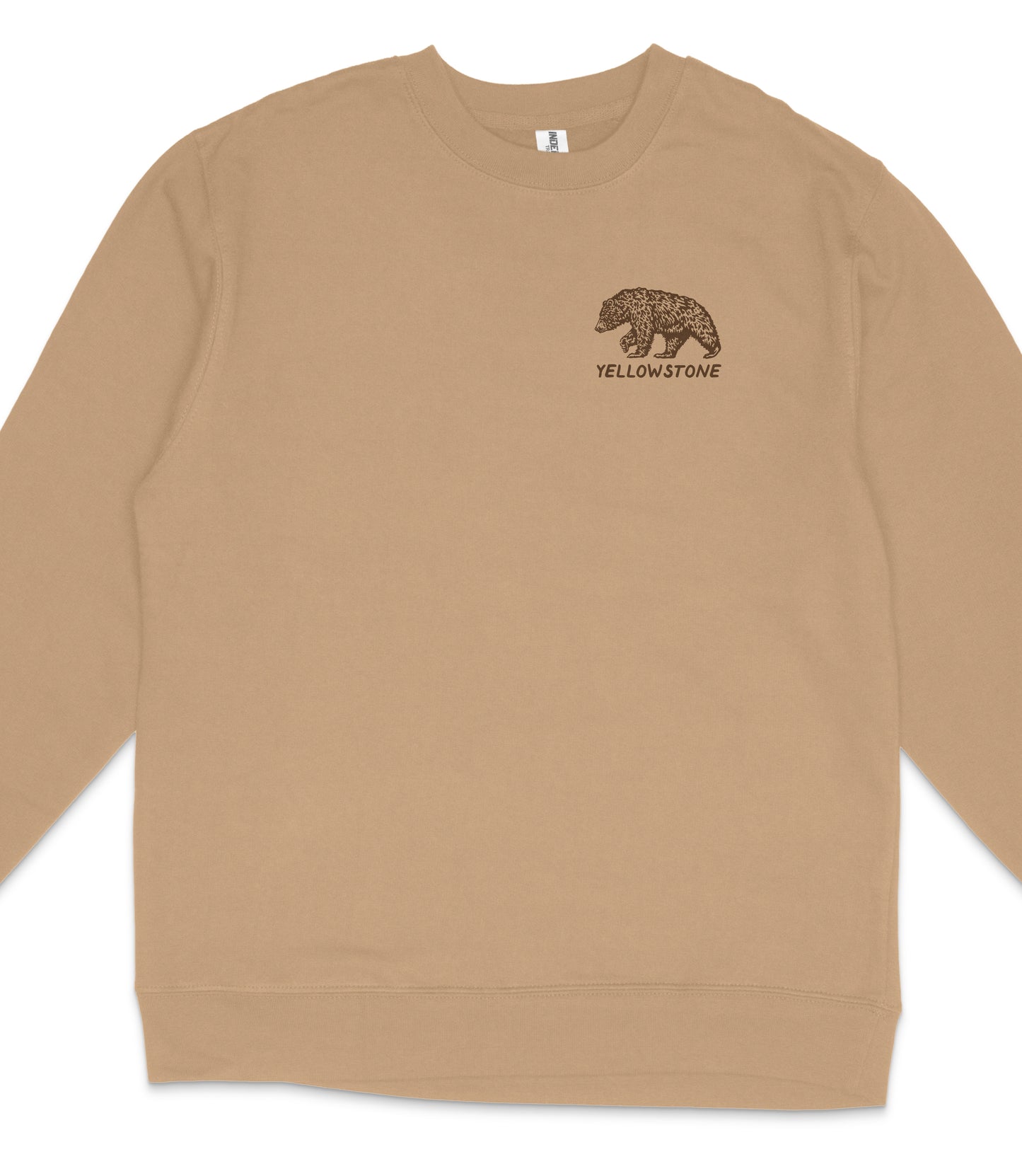 Yellowstone National Park Midweight Crewneck Sweatshirt