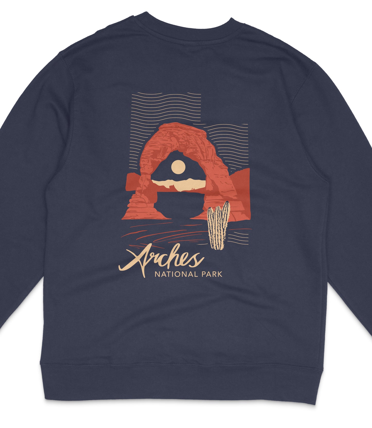 Arches National Park Midweight Crewneck Sweatshirt