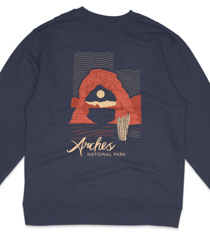 Arches National Park Midweight Crewneck Sweatshirt