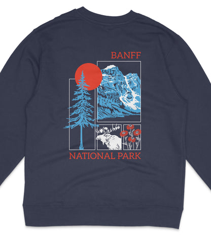 Banff National Park Midweight Crewneck Sweatshirt