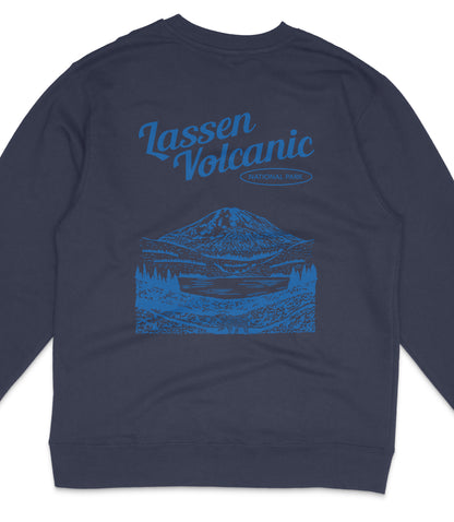 Lassen Volcanic National Park Midweight Crewneck Sweatshirt