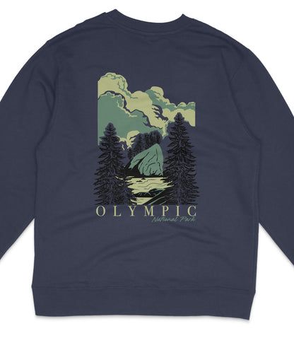 Olympic National Park Midweight Crewneck Sweatshirt